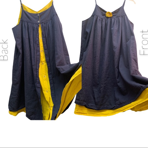 YOBABY Dresses & Skirts - YOBABY Boho Mini Dress Adjustable Straps